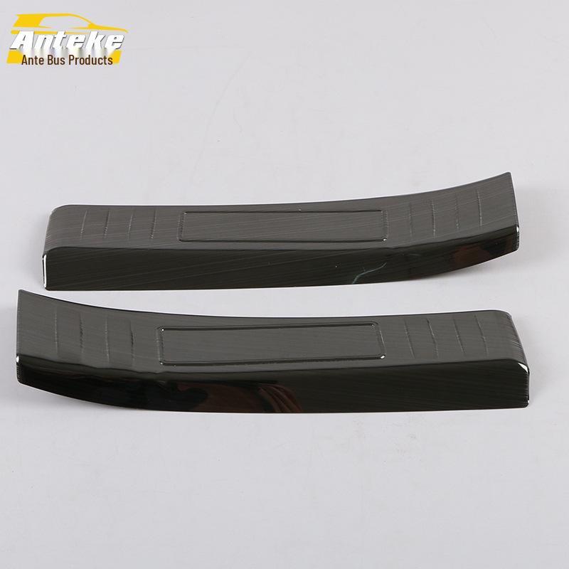 2020 RAV4 Rear Bumper Stainless Steel Protector and Decorative Tailgate Sticker