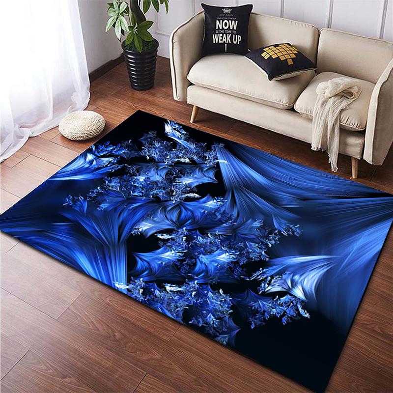 Colorful Magical Fantasy Abstract Art Printed Carpet for Living Room Home Decoration Mats Boho Rugs Area Rug for Bedroom
