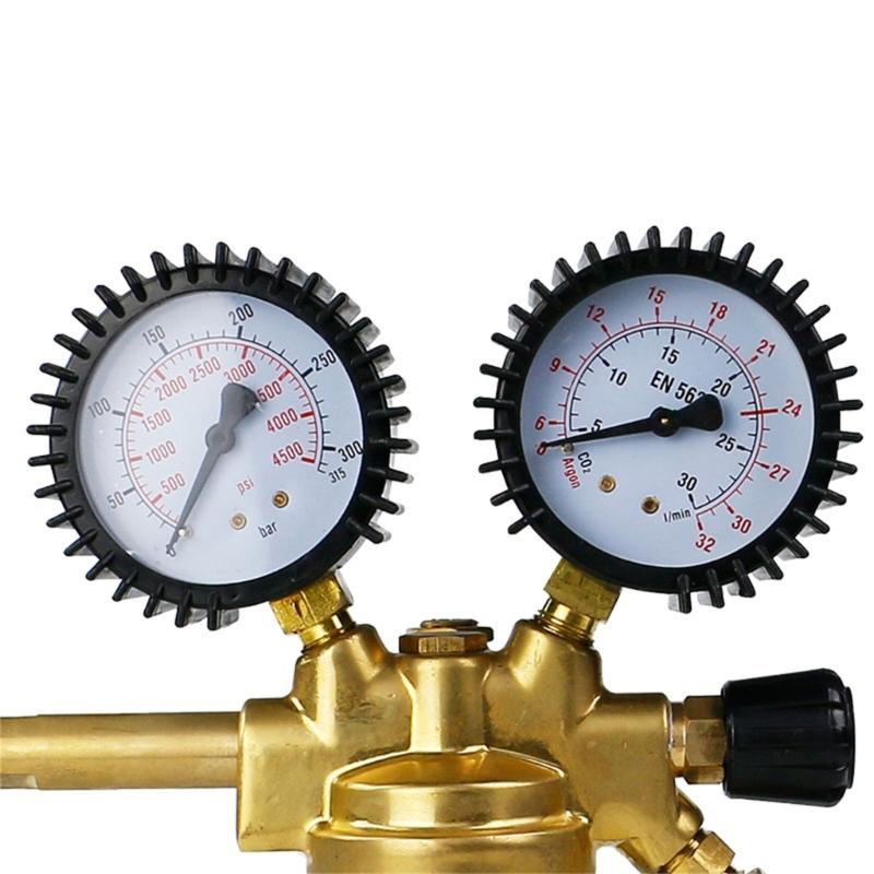 W21.8 Thread Pressure Reducing Regulator for Gas Cylinders Pressure Regulator Argon Gas Carbon Dioxide Meter