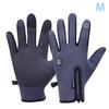 Touch Screen Zipper Warm Autumn And Winter Gloves Windproof Motorcycle Gloves Winter Keep Warm Full Finger Sports Gloves