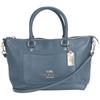 Gebrauchte Handtasche F31466 Leder Dunkle Flecken Blaue Serie Mini
