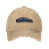 Fashion Sapphire Electric Car Illustration Baseball Cap Sporty Casual Snapback Cap