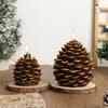 2025 New DIY Christmas Pine Cone Silicone Mold Handmade Aroma Candle Resin Plaster Ornament Mould Soap Candle Making Supplies