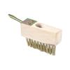 Moss Remover Wired Grout Cleaner Brush for Cleaning Deck Walkway Weed Scraper Wire Brush Grout Remover Hand Tool