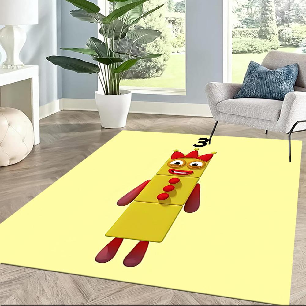 Numberblocks Area Rug Suitable For Outdoor Study Room Balcony Bedrooms Antislip Rug Decorate Offices Best For Christmas