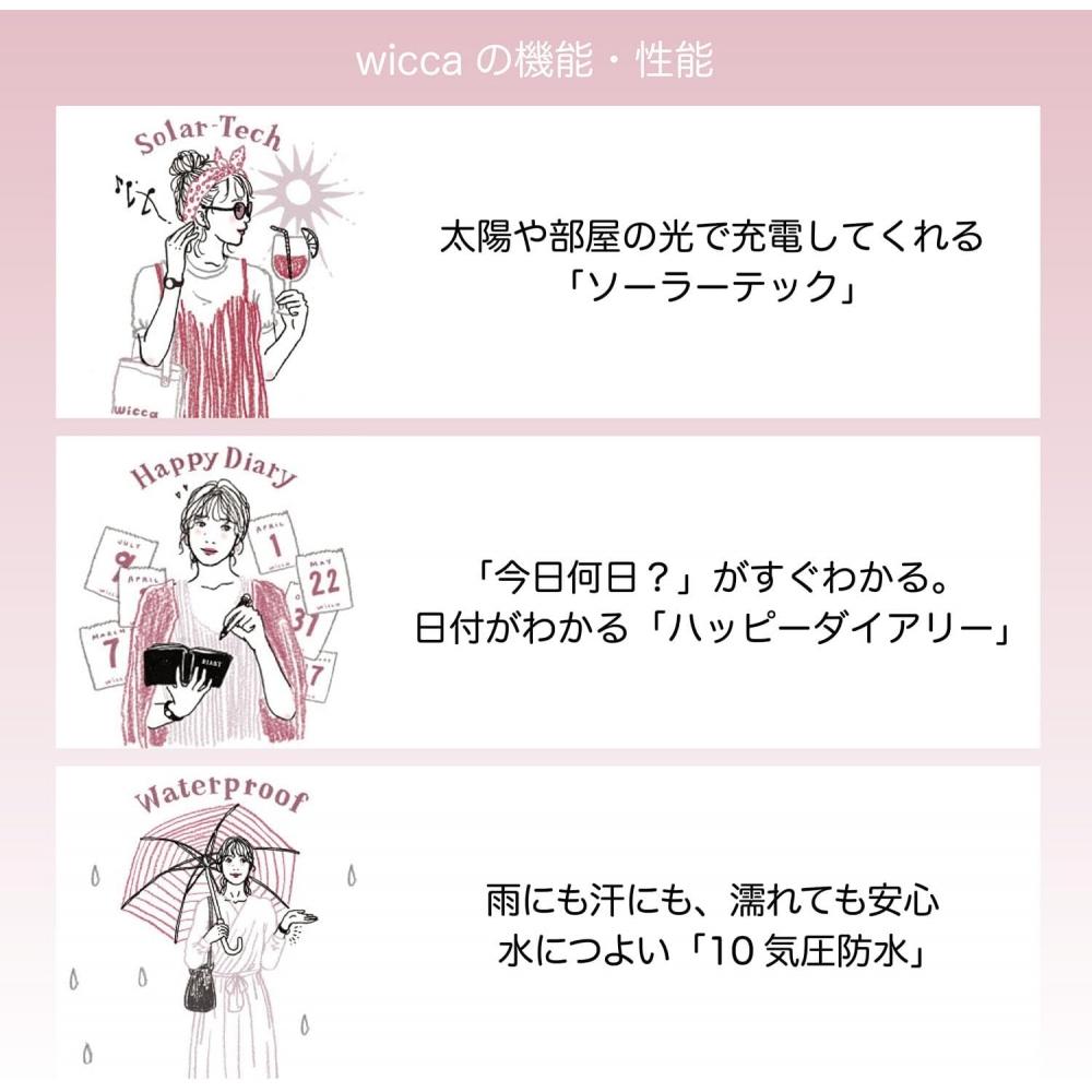 [citizen] Wicca Wicca Kh3 568 15 Women S Pink Gold Pink Gold Watch