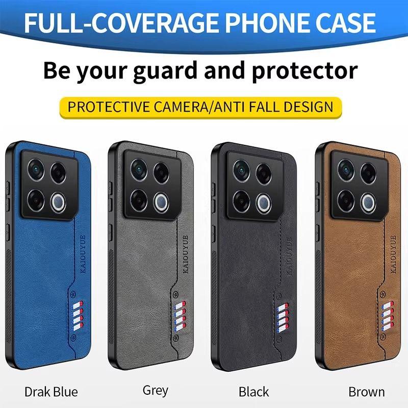 For infinix GT20 pro Case Luxury Frosted Leather Silicone Fashion Design Shockproof For infinix GT20 pro Back Hard Funda Cover