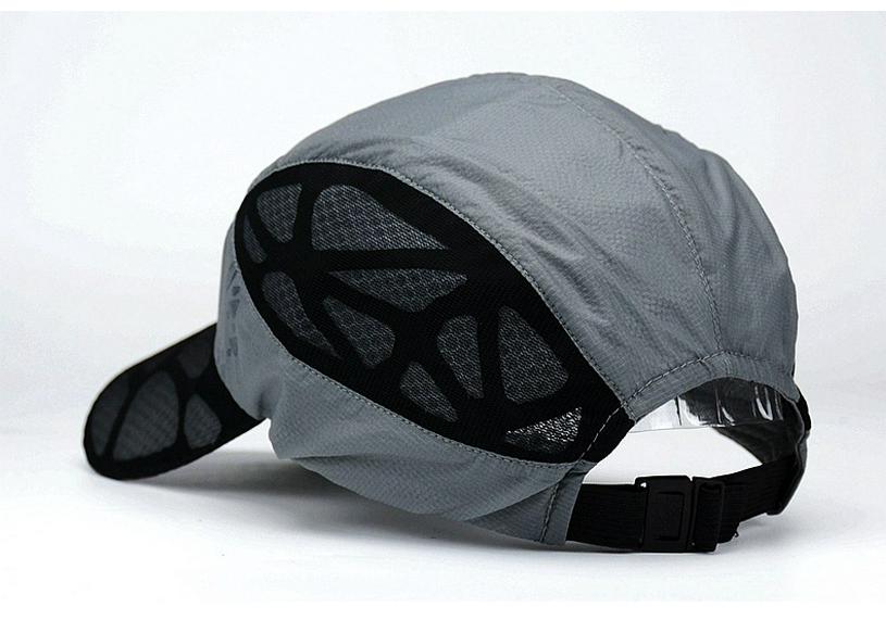 Unisex Quick-Dry Sun Hat: Summer Baseball Cap, Breathable Outdoor Duckbill Cap
