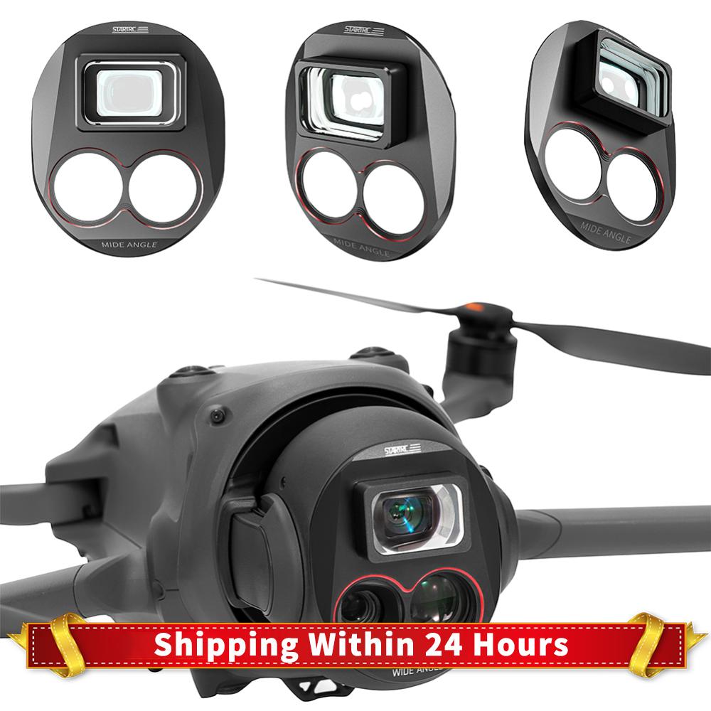 Wide Angle Lens HD Optical Glass Wide Viewing Angle Lens 110 Degree Shooting Range for DJI Mavic 4 Pro Drone Accessories
