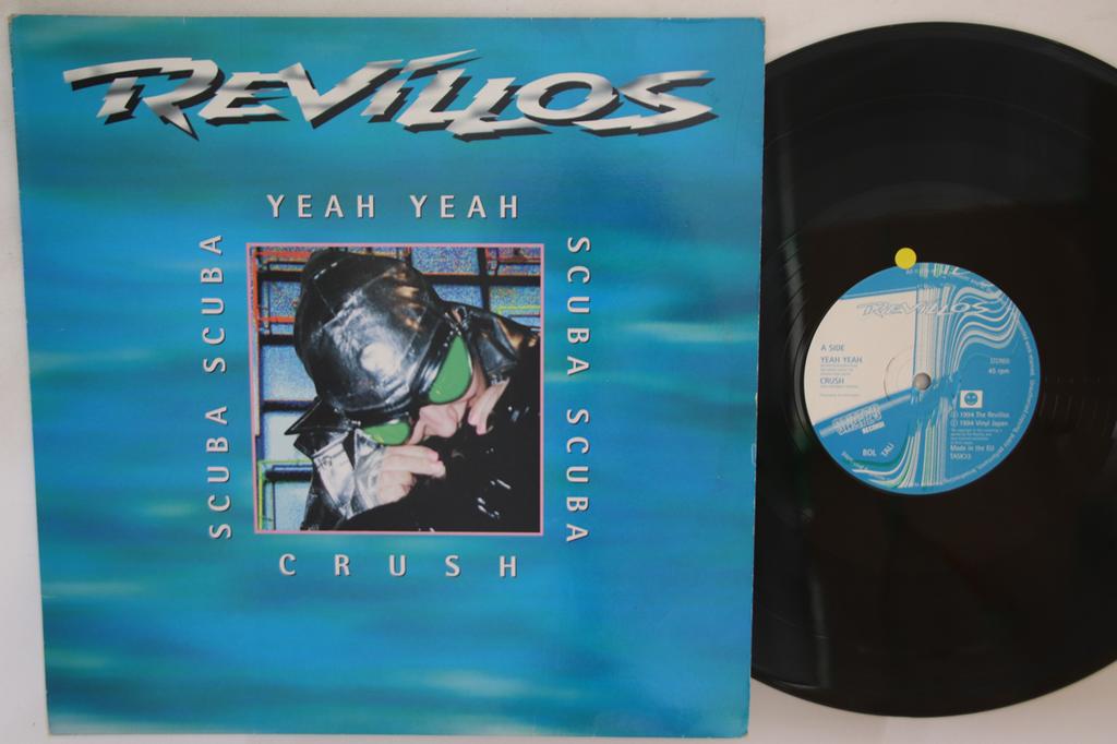 12inch Record REVILLOS - Yeah Yeah TASK33 VINYL JAPAN 1994 Europe Rock Used
