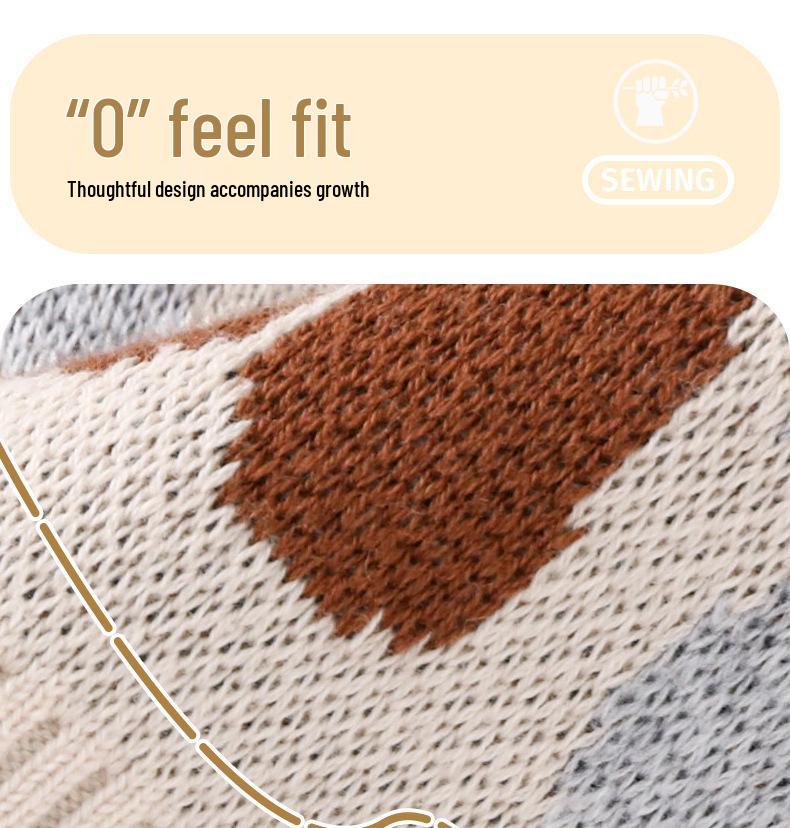 Double-Layer Knit Baby Vest - Warm Round Neck Outerwear for Boys & Girls - Stylish Autumn/Winter