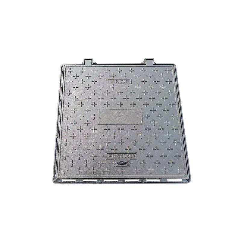 Ductile Iron Square Manhole Cover 500x500 for Community Electricity Meter Usage