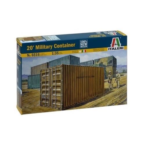 Arborescence Montageset - Italeri - 20' Container 6516 - Militair - 1, 35 - Plastic