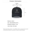 2025 Hot Car Sticker Fashion Women Men Baseball Caps Female Male Sport Cap Sun Hat For Mercedes Benz W211 W203 W204 W210 W124 AM