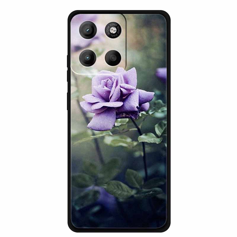 Custodia per Motorola Edge 60 Pro 60Pro Cover in Silicone Nero TPU Morbido Custodia per Telefono per Motorola Edge 60 60s 60 Fusion Cover Posteriore