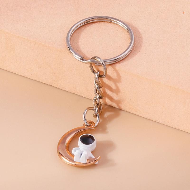 Classic Metal Electric Guitar Keychain Mini Musical Instruments Keyring Pendants for Key Holder Handbag Charm Accessories