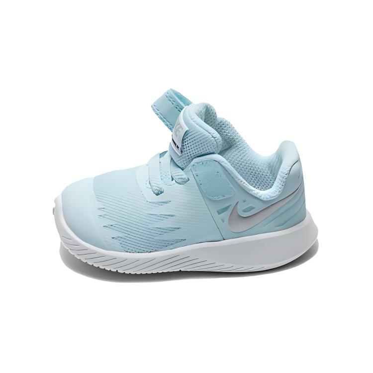 New Nike Lunar Apparent Slip Resistant Cushioning Low Top Toddler Shoes Light Blue Infant And Toddler 907256-401
