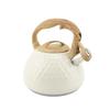 Stove Top Kettle Hammered Stainless Steel 3L Fast To Boil Whistling Kettle for Gas Hob Induction Cooker