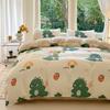 Small Fresh Four-piece Bed Sheet Set Quilt Cover Set Single Dormitory Three-piece Set Skin-friendly and Comfortable Bedding
