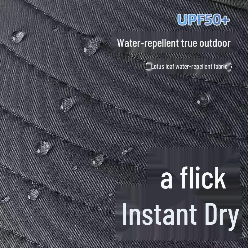 Waterproof UV-Protection Outdoor Sun Hat for Men & Women – Summer Fishing & Cycling Hat with Face & Neck Guard