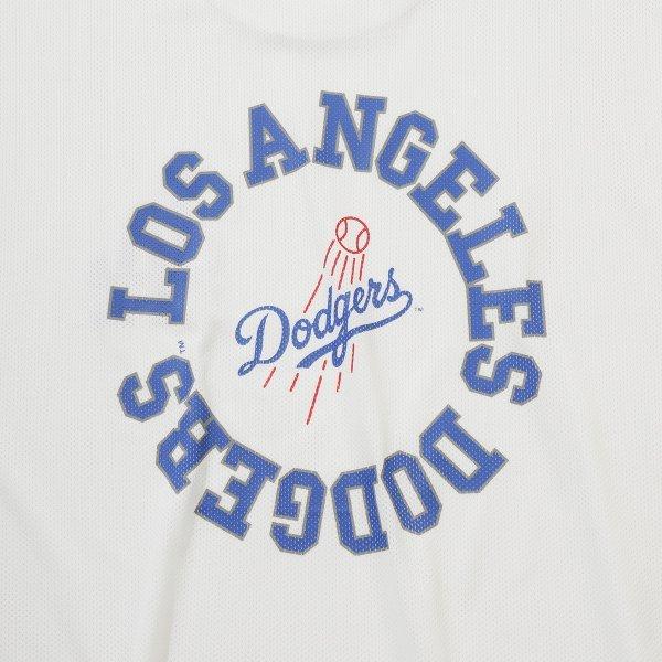 New Era Mlb La Dodgers Mesh T shirT Off whiTe 15147533