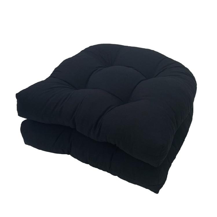 

Comfortable Dense Seat Cushions Set of 2 constructed from Strong Polyester Fabric for Indoor Outdoor Chairs