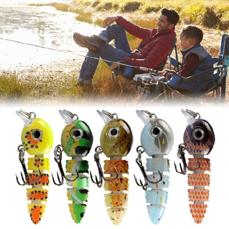 Artificial Hard Baits Swimming Lures with Hook Multi Jointed Swimbaits Saltwater Swimbait Fishing Tackle
