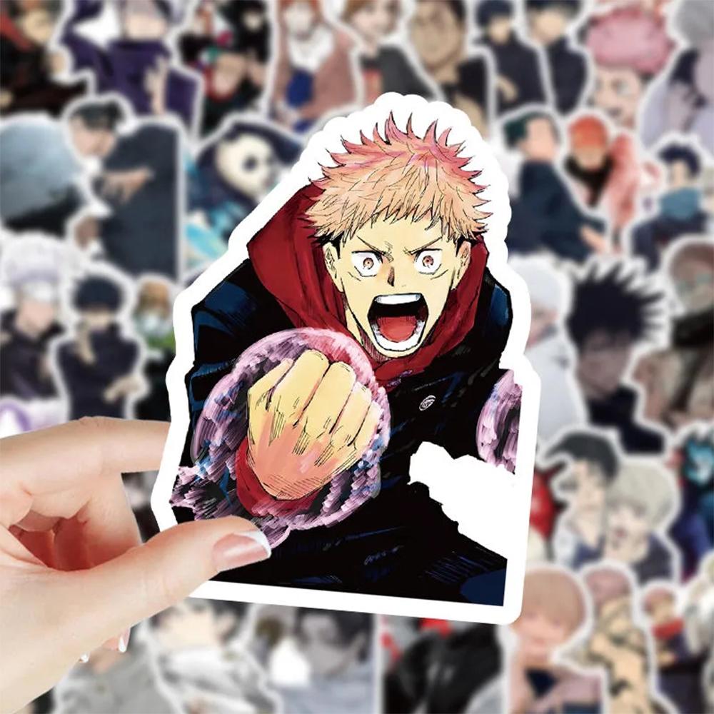 10/30/50/100pcs Japanese Anime Jujutsu Kaisen Graffiti Stickers Cool Gojo Satoru Manga Decals Cool Cartoon Sticker Toys