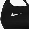 Nike Strappy Solid Medium Support Sports Bra Women Underwear Black CD7130-010