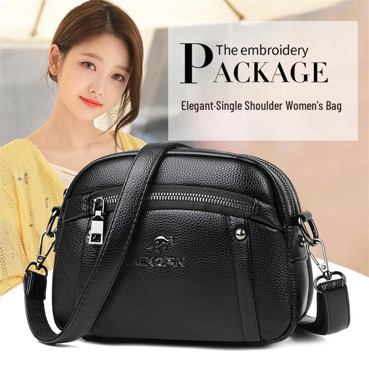 Women's High-End Crossbody and Shoulder Bag, Trendy 2025 Style Handbag for Moms