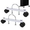 2pcs Electric Oil Heater Bracket Electric Heater Pulley 360 Degree Rotating Oil Heater Frame Caster Accessories for Home