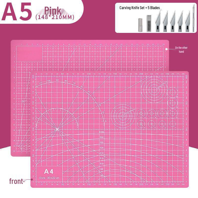 Zestaw 4 matów do cięcia Stereotype i 5 matów grawerowanych ręcznie z 2 dużymi zeszytami do rękodzieła i matą do bigowania