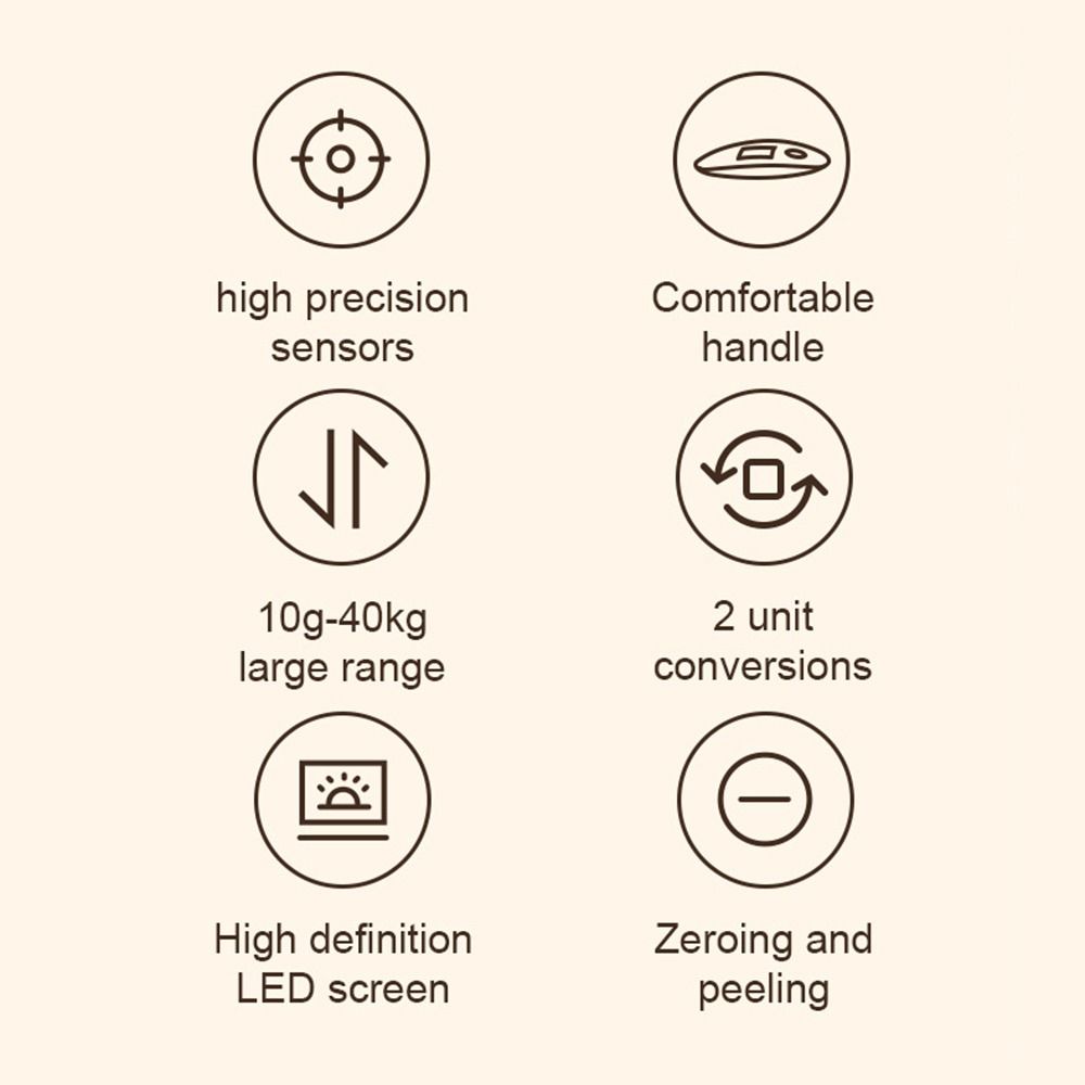 kg/Ib Mini Suitcase Scale Portable Travel Weighing Scale Electronic Luggage Scale  Travel Use
