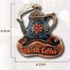 Turkey Fridge Stickers Istanbul Travel Souvenirs Coffe Spinning Dance Fridge Magnets Home Decoration Wedding Gifts