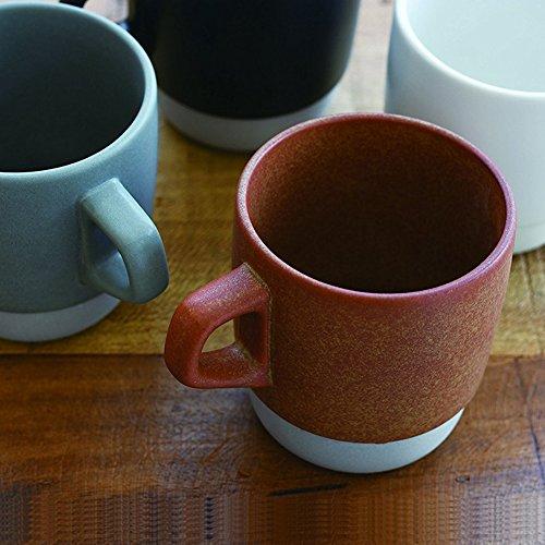 KINTO SCS Tazza Impilabile 320ml Arancione Caffè Adatta a Microonde/Lavastoviglie Tazza da Caffè 27658