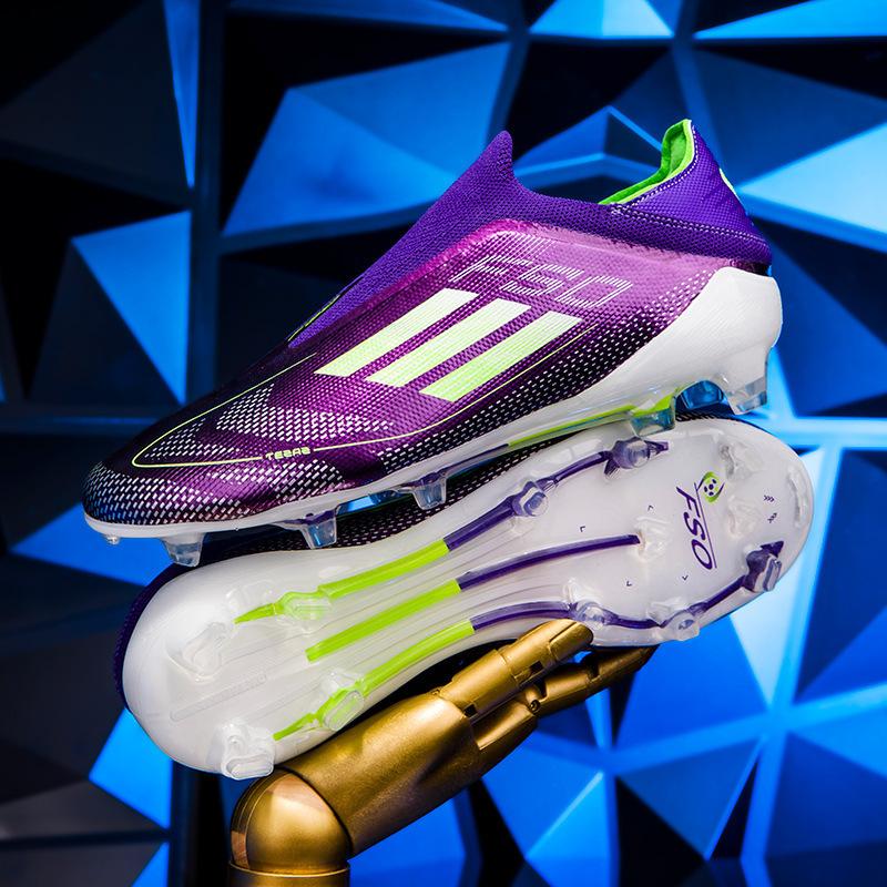 Fußballschuhe Jungen und Mädchen Teenager Lange Nägel zum Abreißen von Nägeln Wettkampf Trainingsschuhe