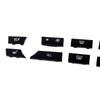 12 Button Key Caps AC Heater Switch Replacement for  BMW 5 6 7 F10 F01 F12 61319313923