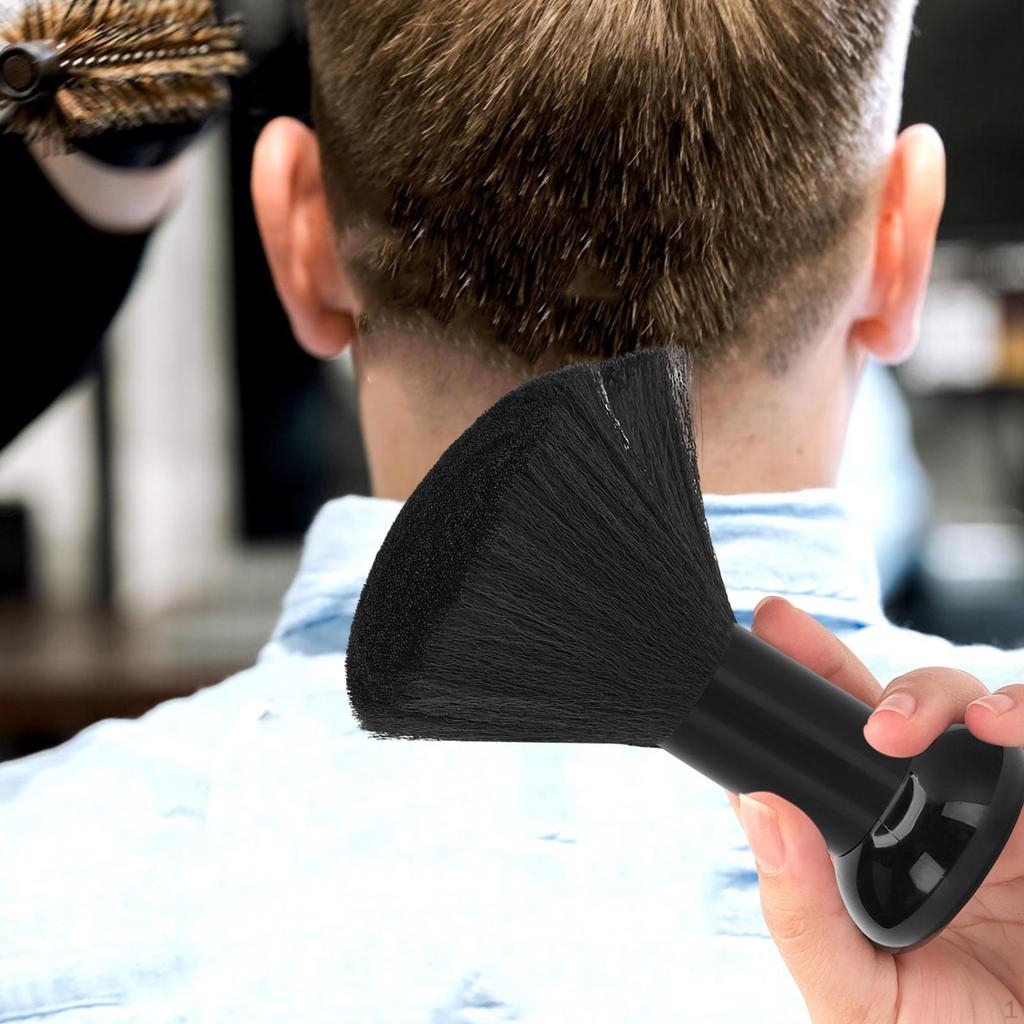 15cm Barber Neck Duster Brush Facial and Hair Remover Accessories Multipurpose Wooden Handle