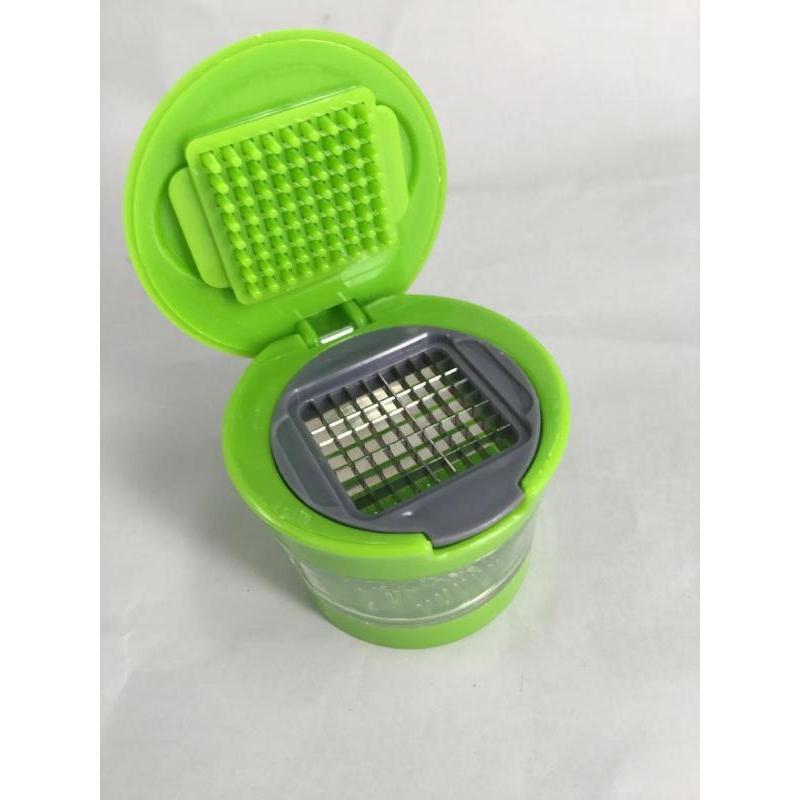 Household Garlic Mashing Machine Stainless Steel Manual Garlic Mashing Press Kitchen Garlic Mashing Blender Small Tool Accessory