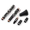 Summina Woodwind Clarinet Set, 17 Keys, B Flat, ABS, Soprano, 10 Reeds, Mouthpiece, Cork Grease, Gloves, Reed Case, Screwdriver, and More, Perfect for