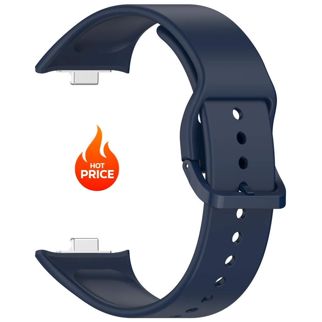 Silicone Strap For Redmi Watch 6/5/4 Replacement Watch Band for Xiaomi Mi Band 9 Pro/8 Pro Bracelet Wristband Correa Accessories