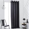 Eyelet Curtain - 140x240cm - 100% Cotton - Charcoal