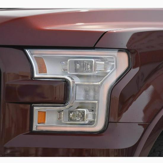 2015-2018 Ford Raptor Headlight Cover Shell Mask Lamp Face PC