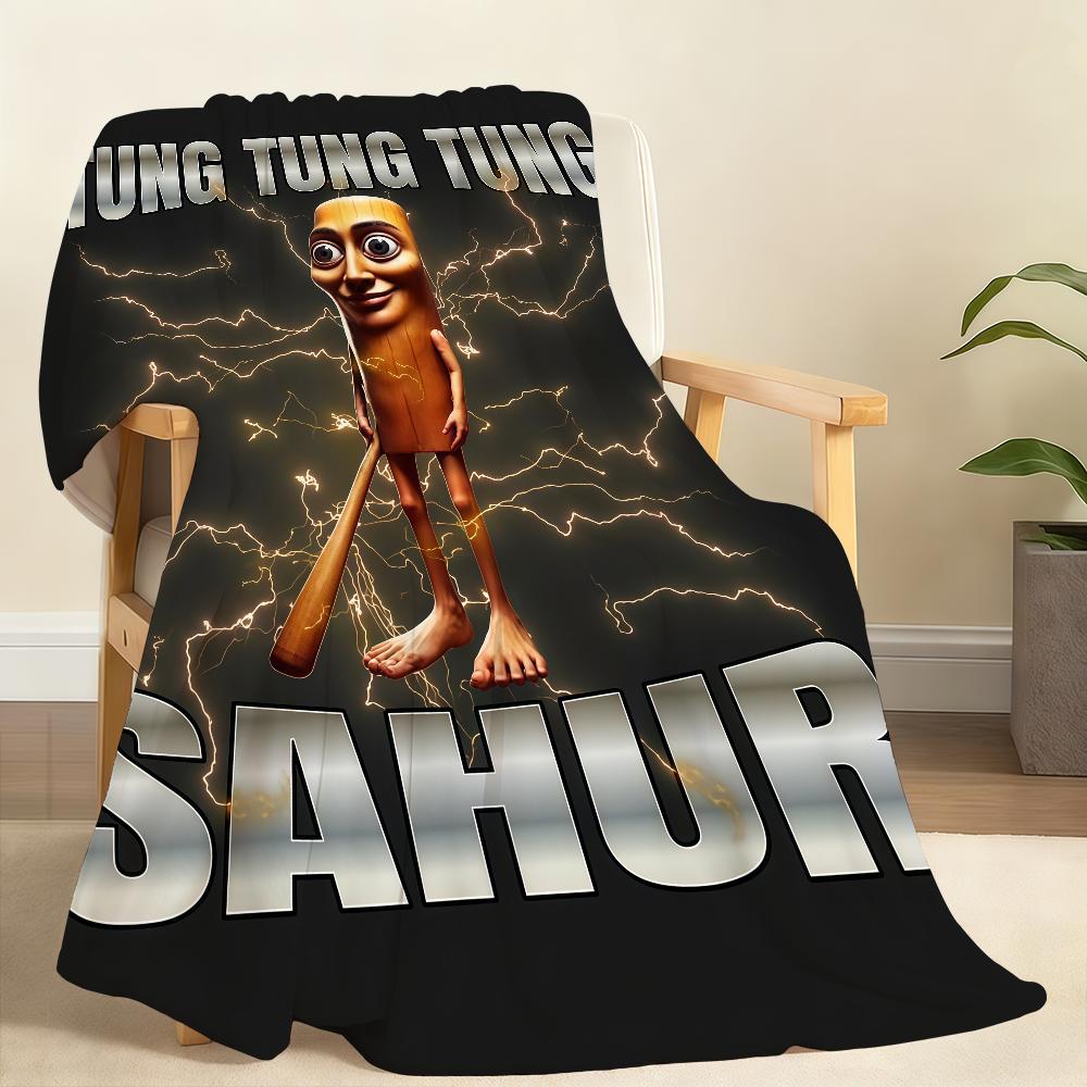 ITALlAN Brainrot Creative Animal Blanket Soft Throw Blanket for Home Bedroom Bed Sofa Picnic Travel Office RestCover BlanketGift