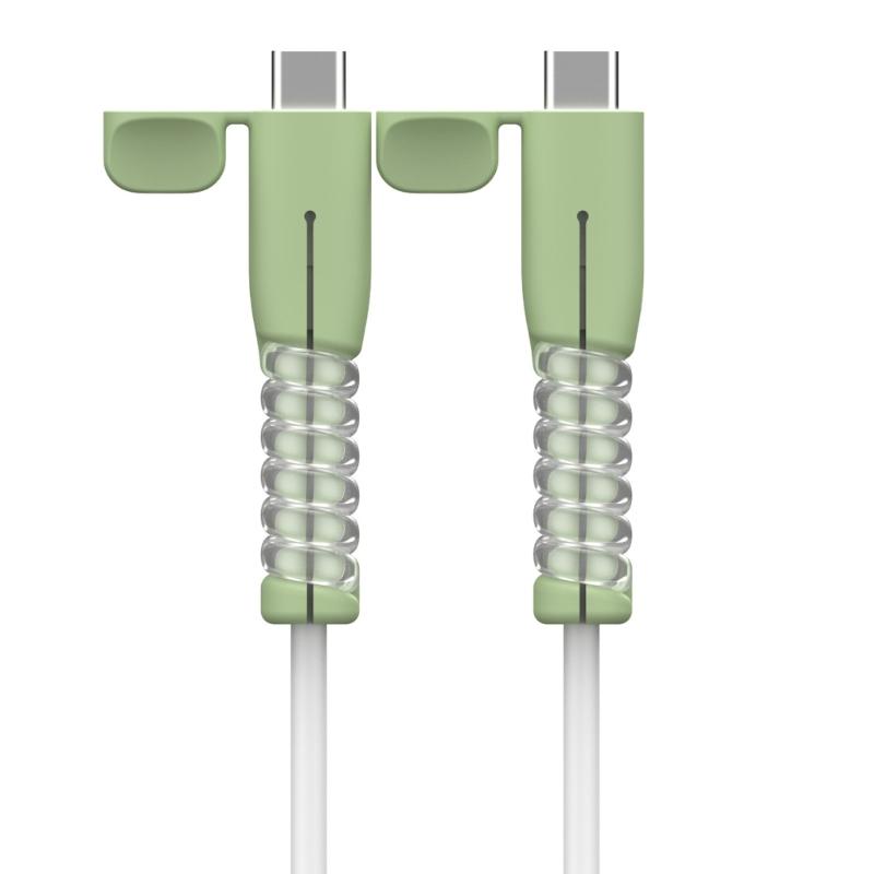 Soft Silicone USB C Connectors Cover With AntiDust And Water Resistance For Type C Chargers Cord