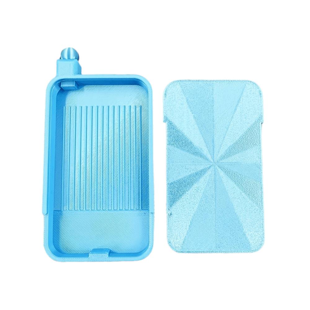 DIY Craft 3D Diamond Painting Storage Tray Large Capacity Embroidery Beading Plates with Lid Multi-Color