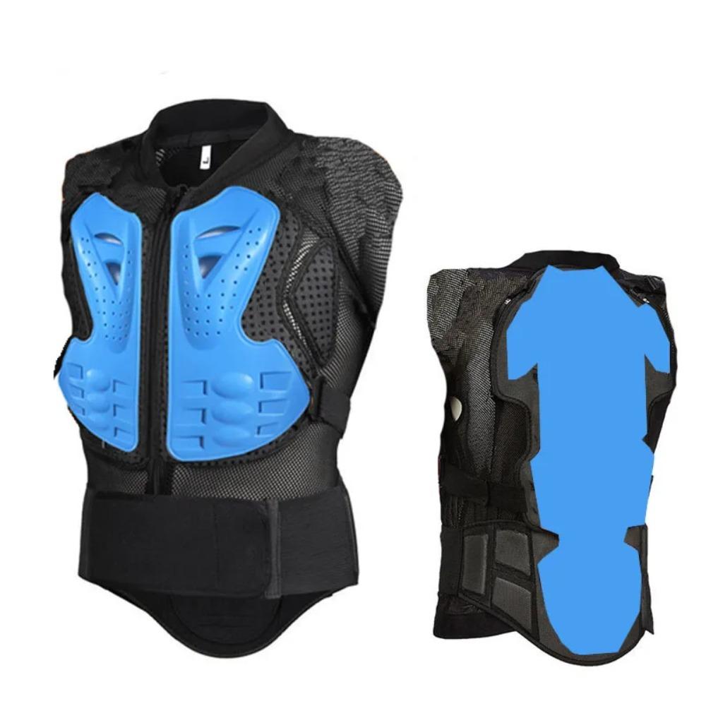 Sleeveless Motorcycle ATV Dirt Bike Body Back Armor Vest Motocross Roller Skating Spine Chest Protection Clothing