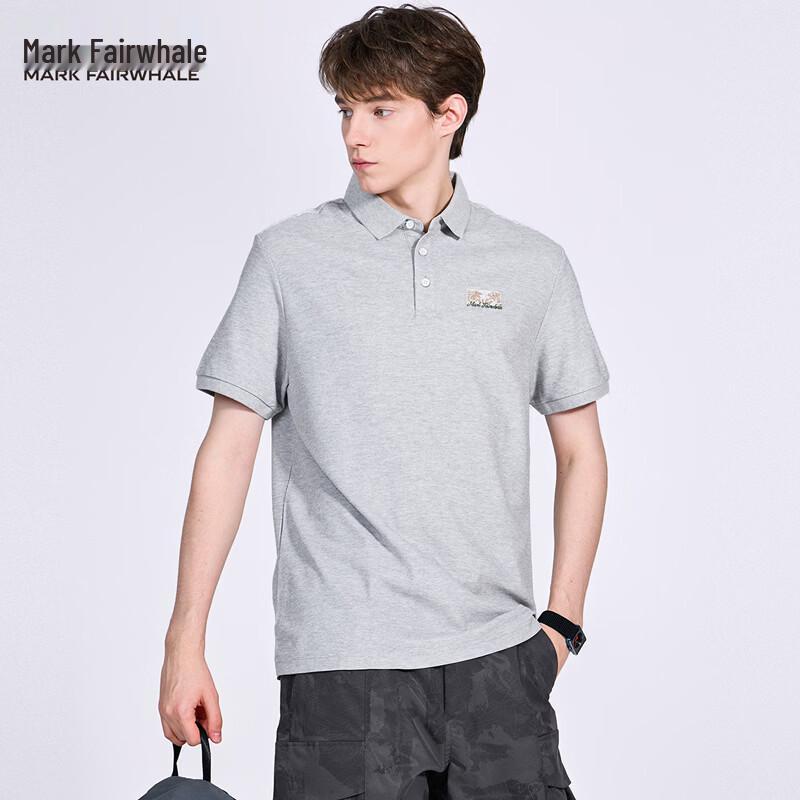 Mark Fairwhale Men's Flock Embroidered Cooling Polo Shirt