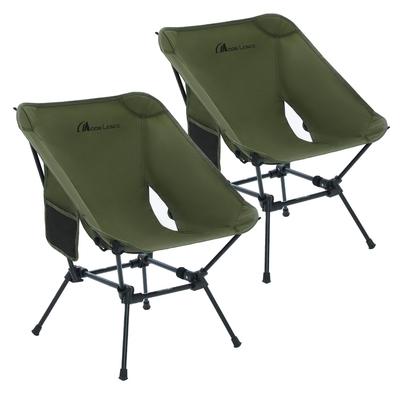 MOON LENCE Camping Chair 150kg Capacity High/Low Adjustable Foldable