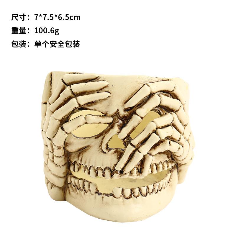 Halloween Decorations, Instagram Style, Skull Candle Holders, Home Parties, Desktop Decoration Props, Bar Decoration Ornaments